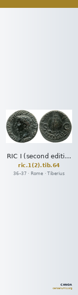 RIC I (second edition) Tiberius 64 — CANOA
