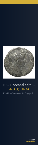 RIC I (second edition) Tiberius 84 — CANOA