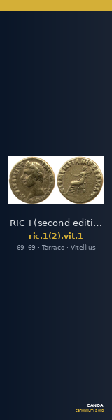 RIC I (second edition) Vitellius 1 — CANOA