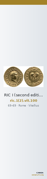 RIC I (second edition) Vitellius 100 — CANOA