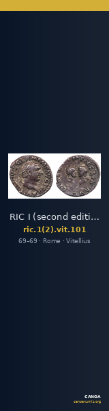 RIC I (second edition) Vitellius 101 — CANOA