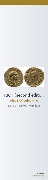 RIC I (second edition) Vitellius 104 — CANOA