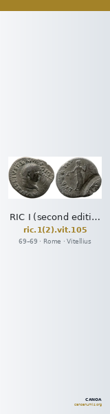 RIC I (second edition) Vitellius 105 — CANOA
