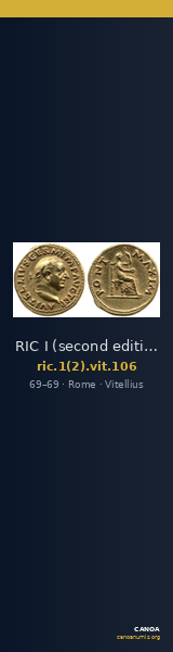 RIC I (second edition) Vitellius 106 — CANOA