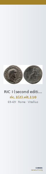 RIC I (second edition) Vitellius 110 — CANOA