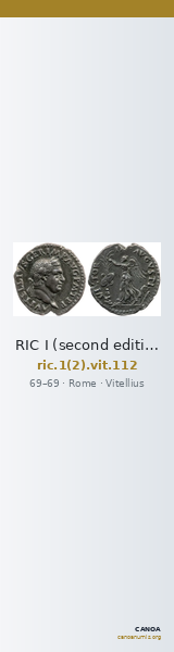 RIC I (second edition) Vitellius 112 — CANOA