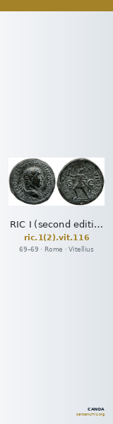 RIC I (second edition) Vitellius 116 — CANOA