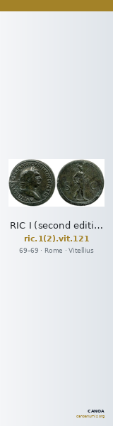 RIC I (second edition) Vitellius 121 — CANOA