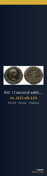 RIC I (second edition) Vitellius 125 — CANOA