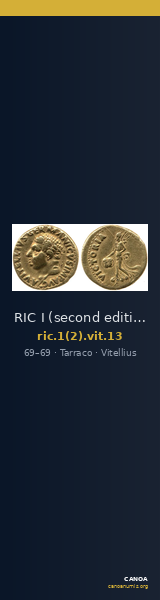 RIC I (second edition) Vitellius 13 — CANOA