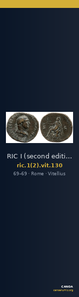 RIC I (second edition) Vitellius 130 — CANOA