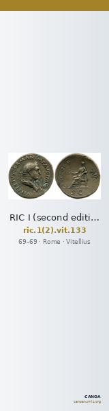 RIC I (second edition) Vitellius 133 — CANOA