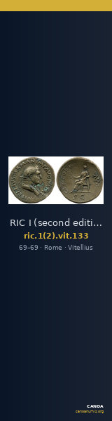 RIC I (second edition) Vitellius 133 — CANOA