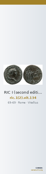 RIC I (second edition) Vitellius 134 — CANOA