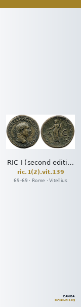 RIC I (second edition) Vitellius 139 — CANOA