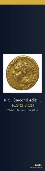 RIC I (second edition) Vitellius 14 — CANOA