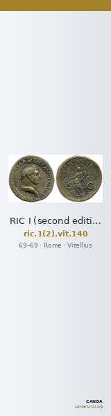 RIC I (second edition) Vitellius 140 — CANOA
