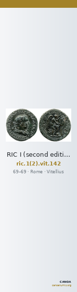 RIC I (second edition) Vitellius 142 — CANOA