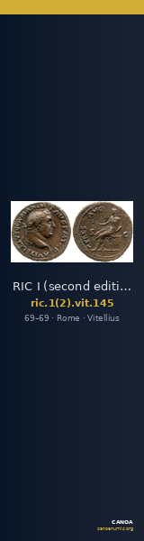 RIC I (second edition) Vitellius 145 — CANOA