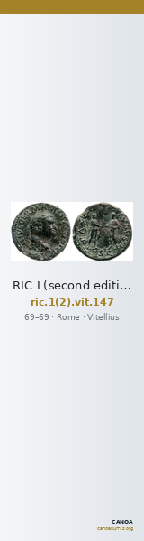 RIC I (second edition) Vitellius 147 — CANOA