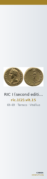 RIC I (second edition) Vitellius 15 — CANOA