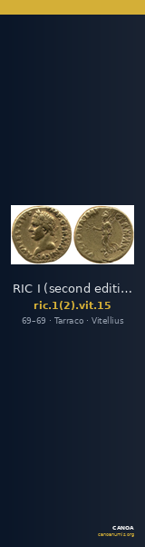 RIC I (second edition) Vitellius 15 — CANOA