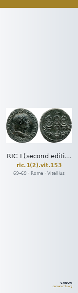 RIC I (second edition) Vitellius 153 — CANOA