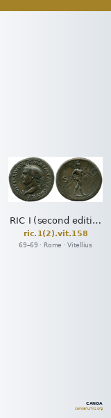 RIC I (second edition) Vitellius 158 — CANOA