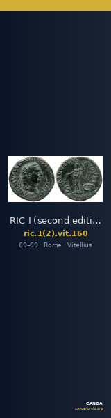 RIC I (second edition) Vitellius 160 — CANOA