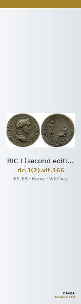 RIC I (second edition) Vitellius 166 — CANOA