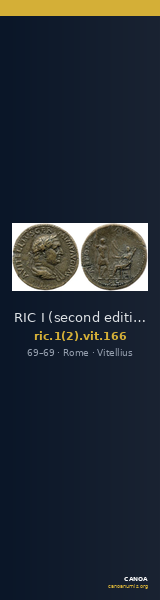 RIC I (second edition) Vitellius 166 — CANOA