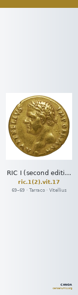 RIC I (second edition) Vitellius 17 — CANOA