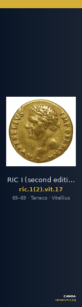 RIC I (second edition) Vitellius 17 — CANOA