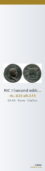 RIC I (second edition) Vitellius 173 — CANOA