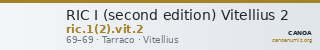 RIC I (second edition) Vitellius 2 — CANOA