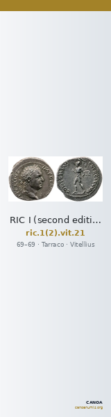 RIC I (second edition) Vitellius 21 — CANOA