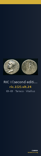 RIC I (second edition) Vitellius 24 — CANOA