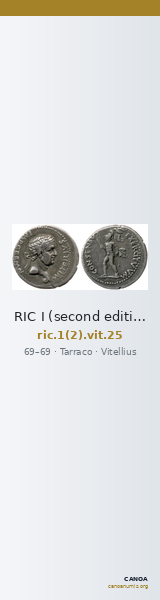 RIC I (second edition) Vitellius 25 — CANOA