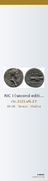 RIC I (second edition) Vitellius 27 — CANOA