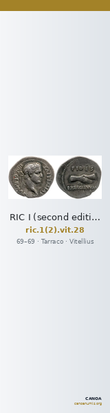 RIC I (second edition) Vitellius 28 — CANOA