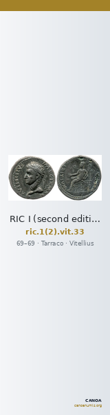 RIC I (second edition) Vitellius 33 — CANOA