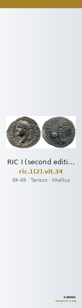 RIC I (second edition) Vitellius 34 — CANOA