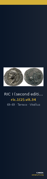 RIC I (second edition) Vitellius 34 — CANOA