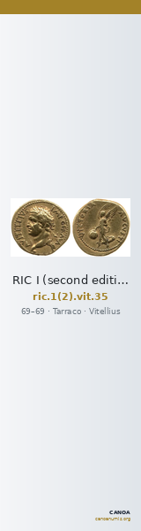 RIC I (second edition) Vitellius 35 — CANOA