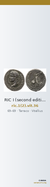 RIC I (second edition) Vitellius 36 — CANOA