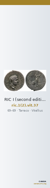 RIC I (second edition) Vitellius 37 — CANOA
