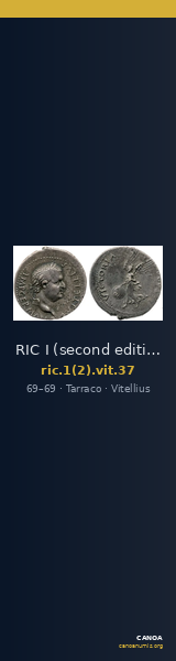 RIC I (second edition) Vitellius 37 — CANOA