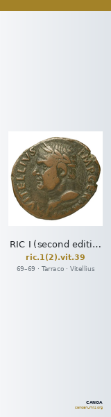 RIC I (second edition) Vitellius 39 — CANOA