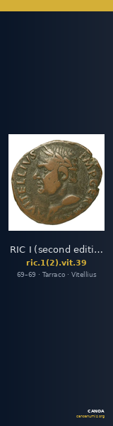 RIC I (second edition) Vitellius 39 — CANOA