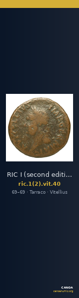RIC I (second edition) Vitellius 40 — CANOA
